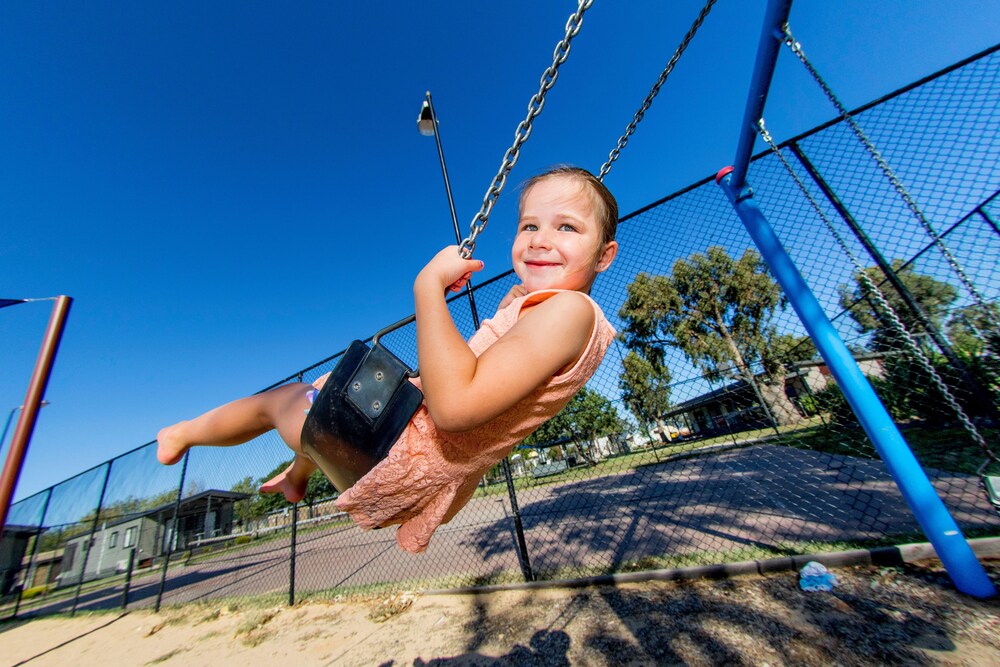 Children's play area - outdoor, BIG4 NRMA Yarrawonga Mulwala Holiday Park