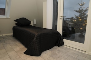 Hypo-allergenic bedding, individually decorated, individually furnished