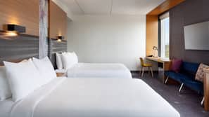 Premium bedding, in-room safe, desk, laptop workspace