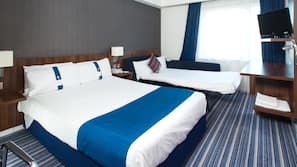Desk, free cots/infant beds, free rollaway beds, free WiFi