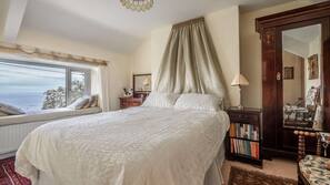 Individually decorated, individually furnished, desk, blackout drapes