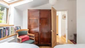 Individually decorated, individually furnished, desk, blackout drapes