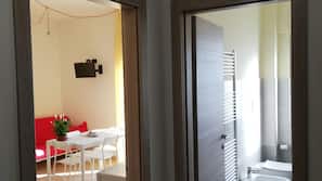Iron/ironing board, free cots/infant beds, free WiFi, linens