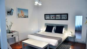 Individually decorated, individually furnished, iron/ironing board