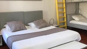 Individually decorated, individually furnished, iron/ironing board