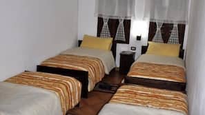 Premium bedding, individually furnished, desk, laptop workspace