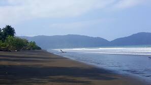 Private beach