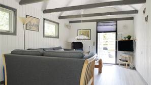 Fernseher, Kamin, DVD-Player