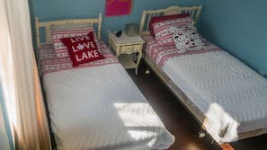 Blackout drapes, iron/ironing board, free WiFi, linens