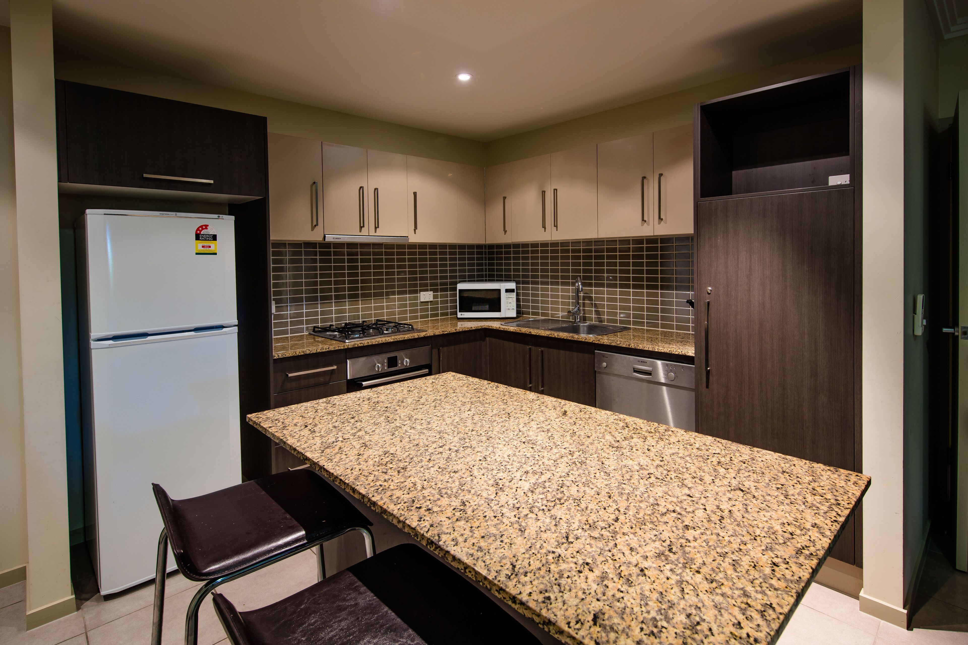 2 Bedroom, 2 Bathroom, fully self contained Family Apartment