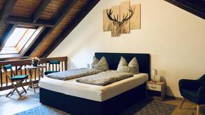 2 Schlafzimmer, Zimmersafe, Bügeleisen/Bügelbrett, Babybetten