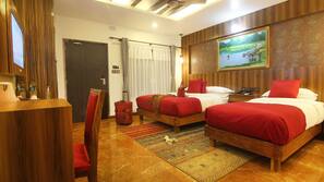 Premium bedding, pillowtop beds, minibar, in-room safe