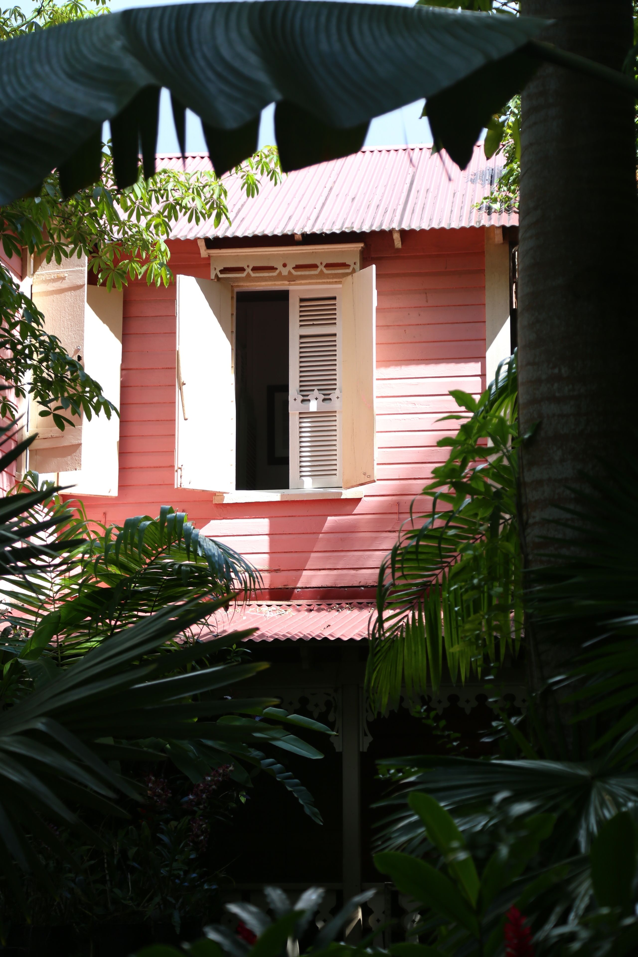 Pink Plantation House in Castries, Saint Lucia