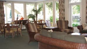 TV, DVD player, table football, ping pong table