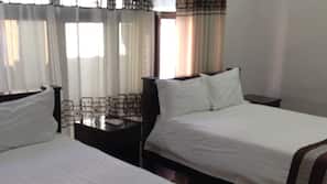 Premium bedding, minibar, iron/ironing board, cribs/infant beds
