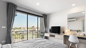 Premium bedding, individually decorated, individually furnished