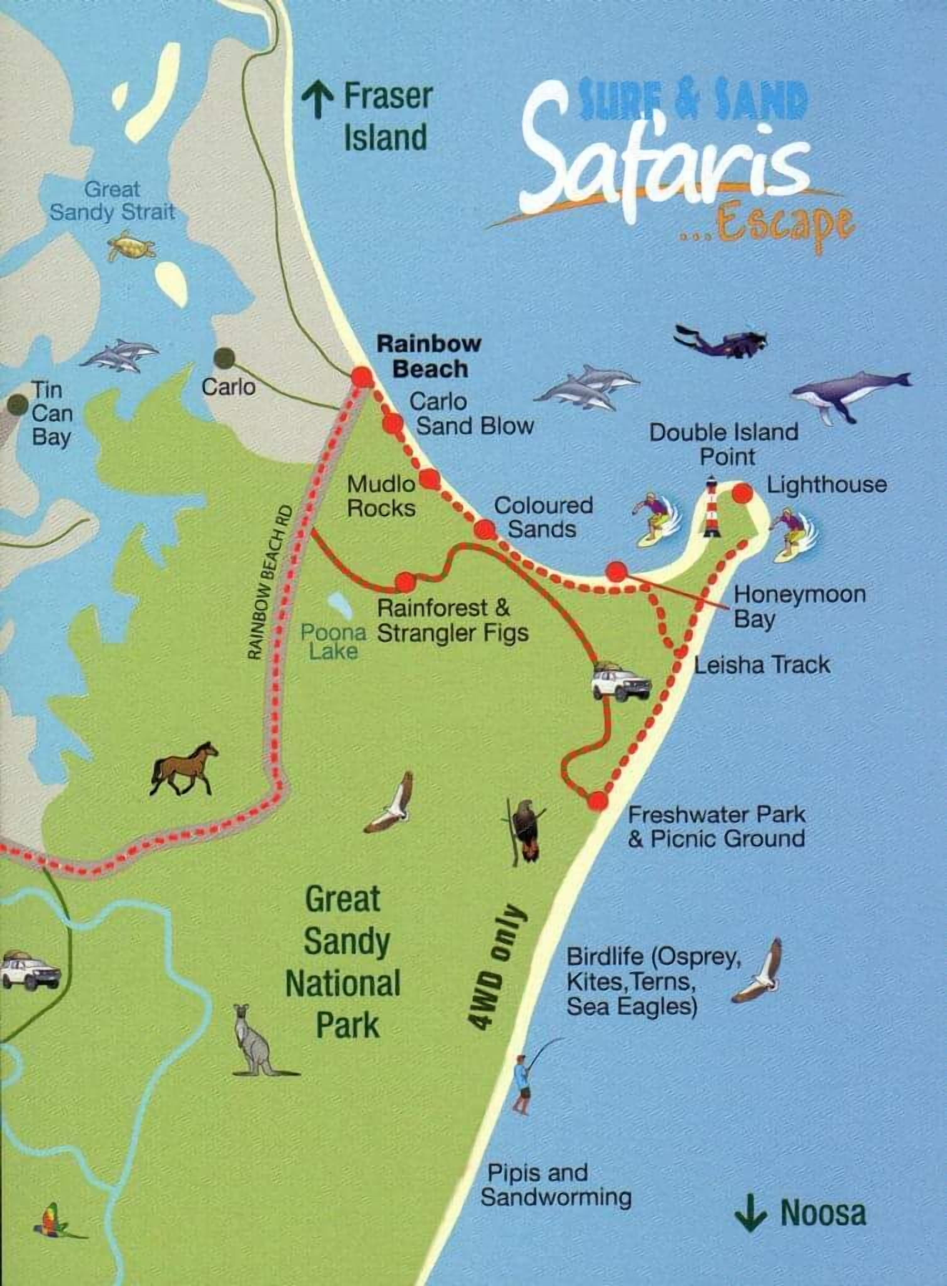 Cooloola Cove Stylish Guest House  Breakfast Unlimited Wifi Netfix