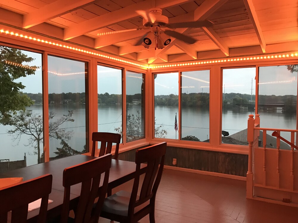 FireWater Cottage with serene Lake views and a cozy relaxing environment.