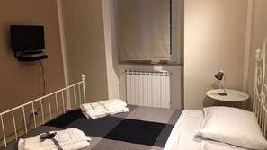 Desk, free WiFi, linens