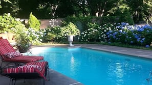 Seasonal outdoor pool