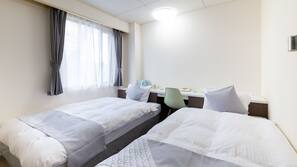 Free WiFi, linens