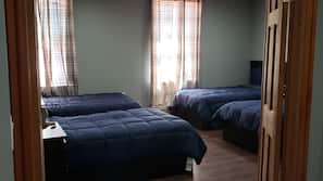 Individually furnished, blackout drapes, iron/ironing board, free WiFi