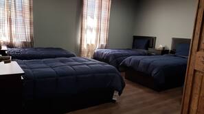Individually furnished, blackout drapes, iron/ironing board, free WiFi