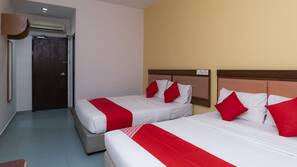 Free WiFi, linens