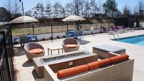 Seasonal outdoor pool
