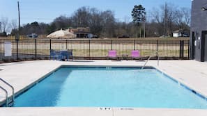 Seasonal outdoor pool