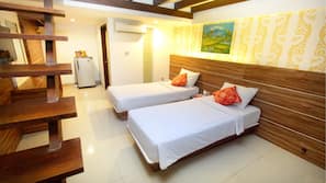 2 bedrooms, linens