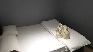 Desk, blackout curtains, iron/ironing board, free WiFi