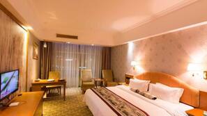 Minibar, in-room safe, desk, blackout drapes