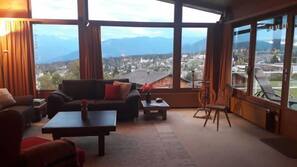 TV, fireplace, DVD player