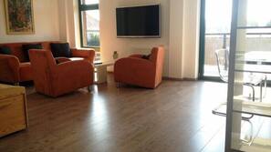 50-Zoll-Flachbildfernseher mit Kabelempfang
