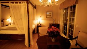 Premium bedding, pillow top beds, individually decorated