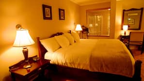 Premium bedding, pillow top beds, individually decorated