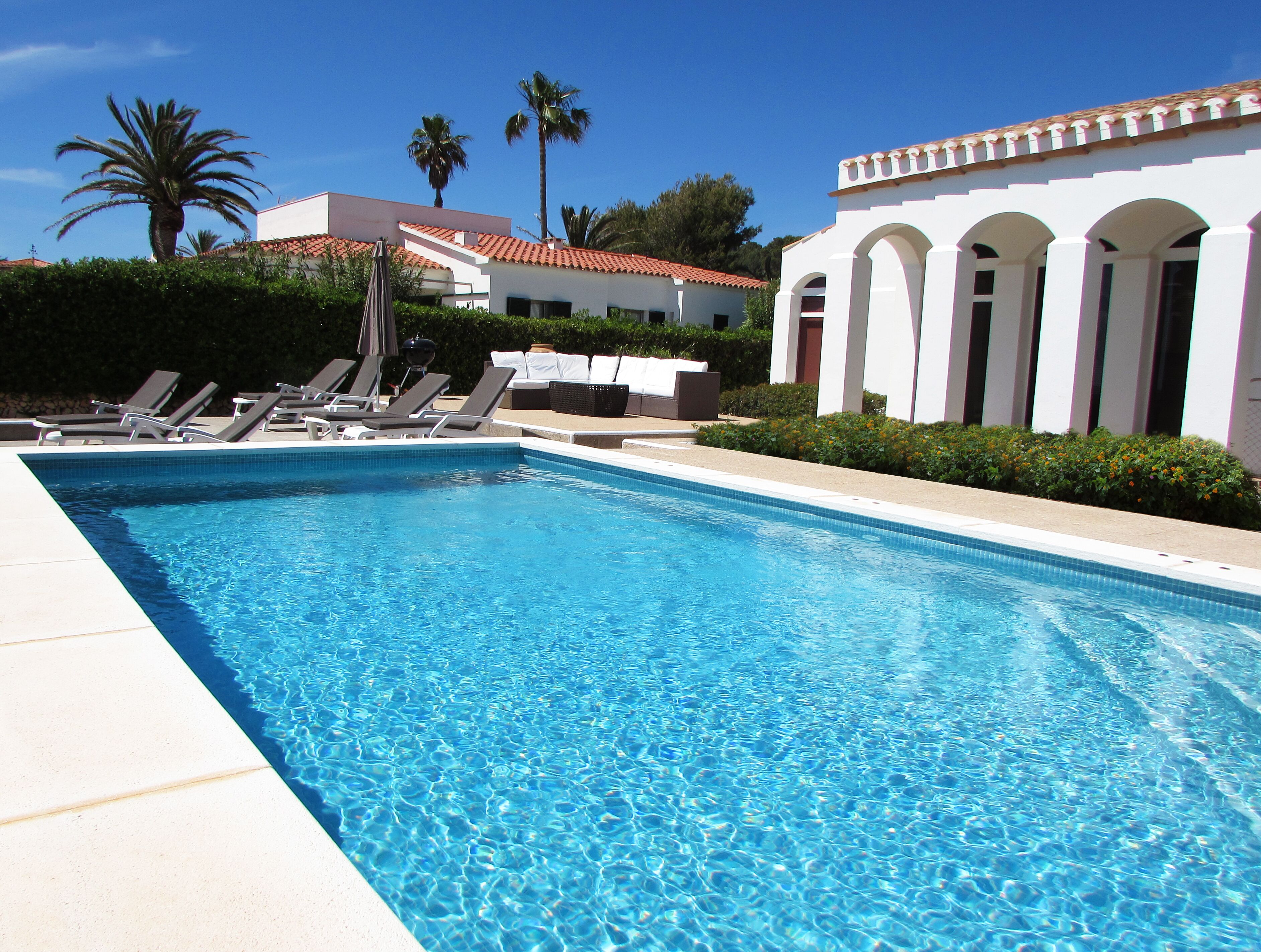 Beachfront Villa In Santo Tomas, Menorca, Balearic Islands in Es Migjorn Gran, Spain