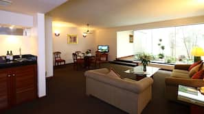Premium bedding, down duvet, minibar, in-room safe