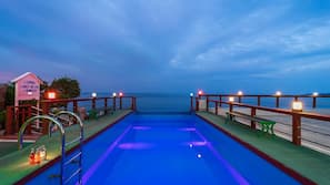 Seasonal outdoor pool