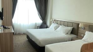 Minibar, desk, free WiFi, linens