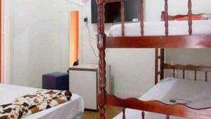 Frigobar, Wi-Fi de cortesia, roupa de cama