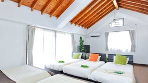 2 Schlafzimmer, Schreibtisch, Verdunkelungsvorhänge