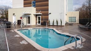 Seasonal outdoor pool