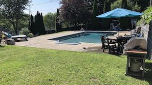Seasonal outdoor pool