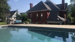 Seasonal outdoor pool