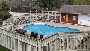 Seasonal outdoor pool