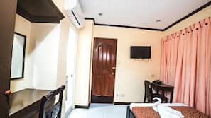 Desk, iron/ironing board, free WiFi, bed sheets