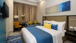 Minibar, in-room safe, iron/ironing board, free WiFi
