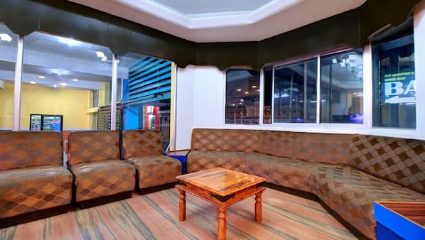 Lobby seating area